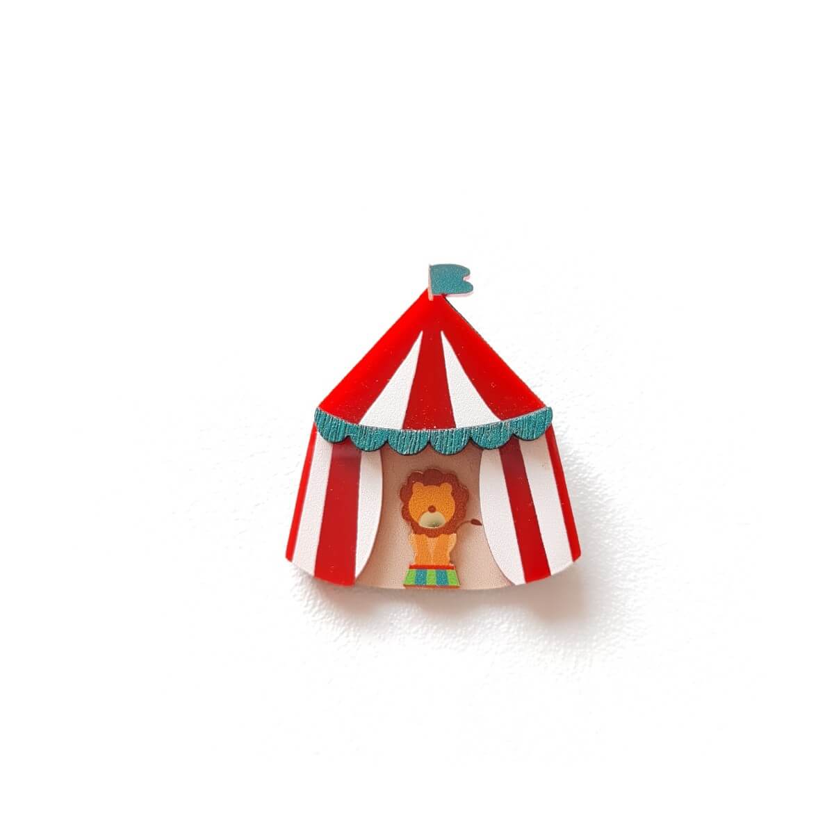 Circus Tent Brooch