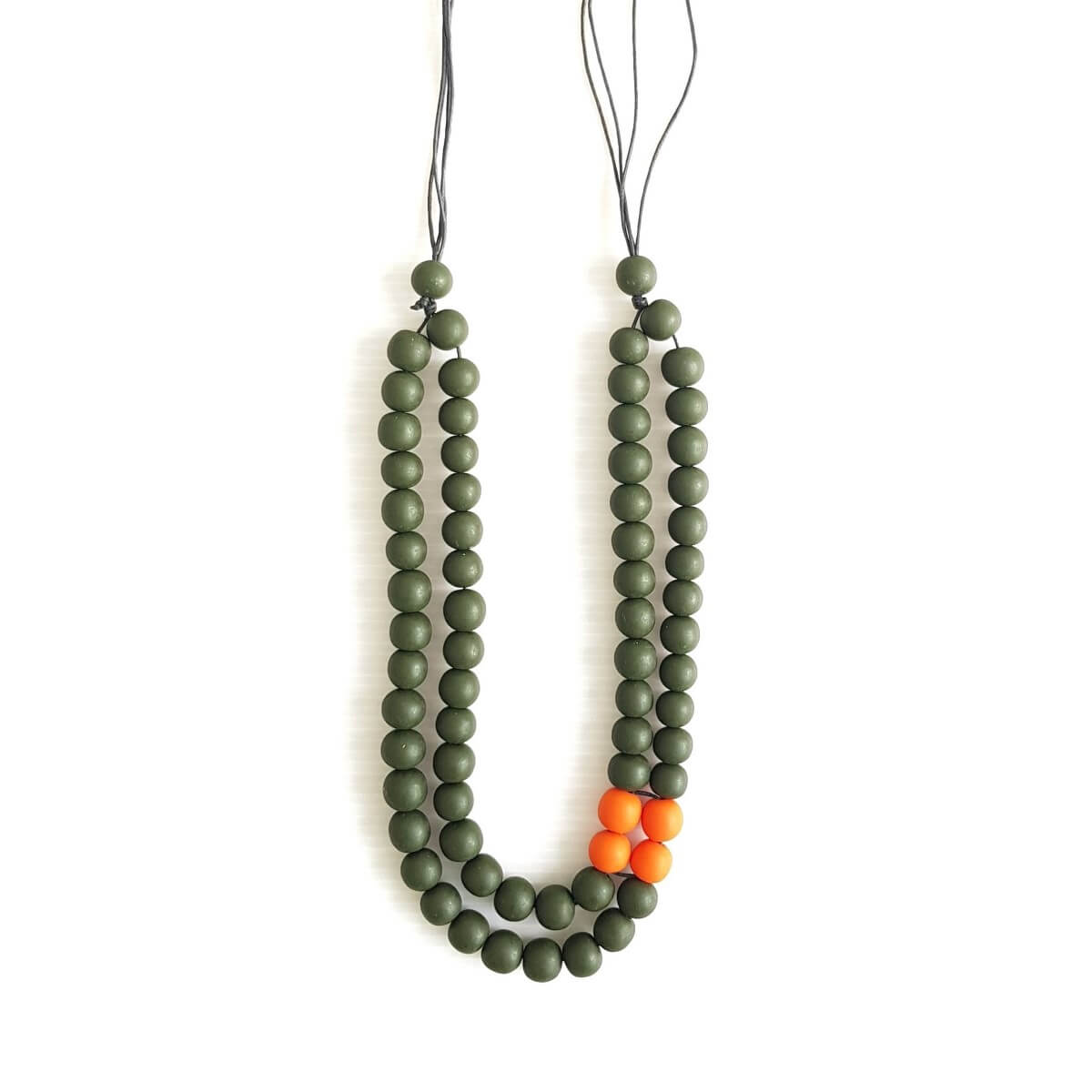 Cella Army Green Necklace