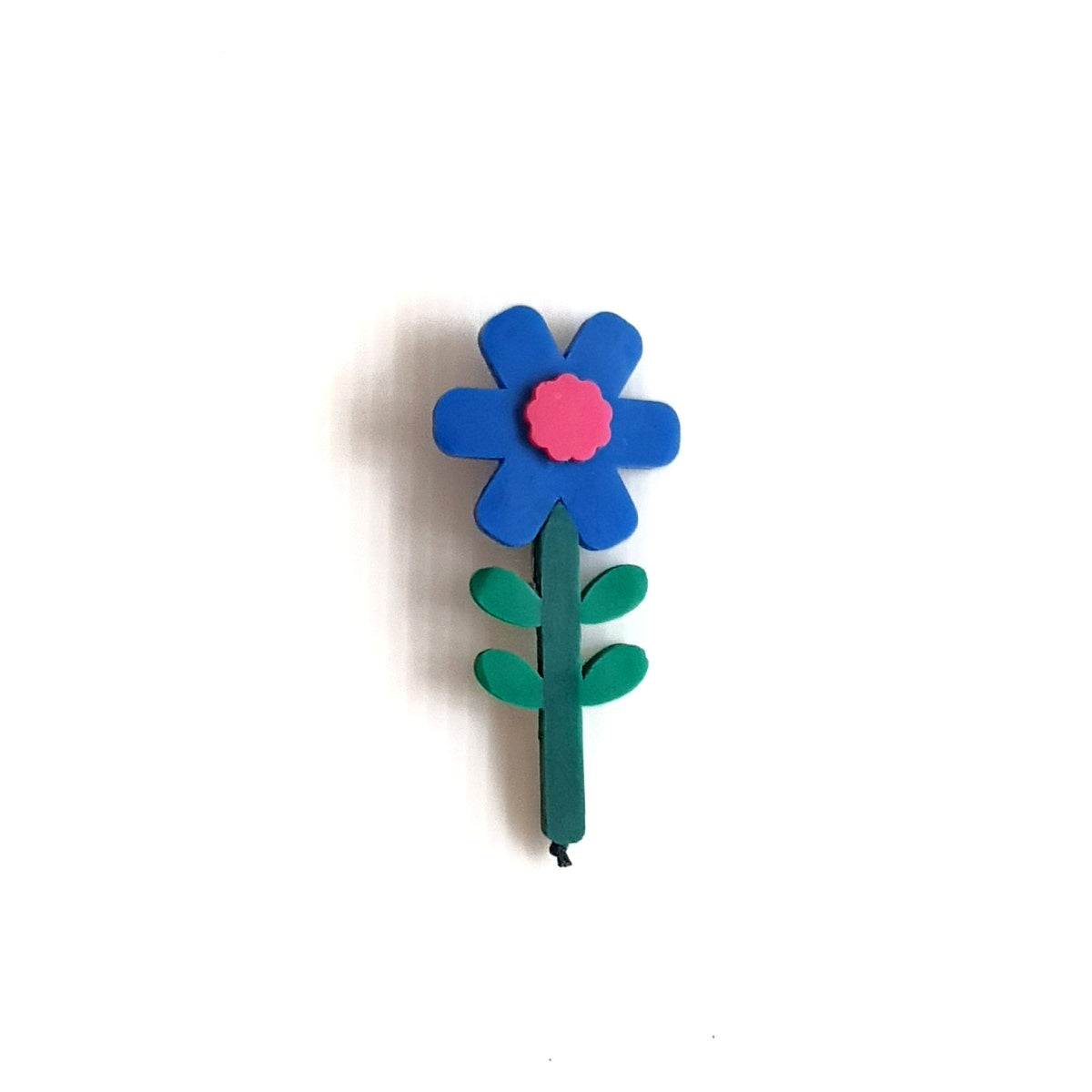 Brunnera Blue Flower Brooch