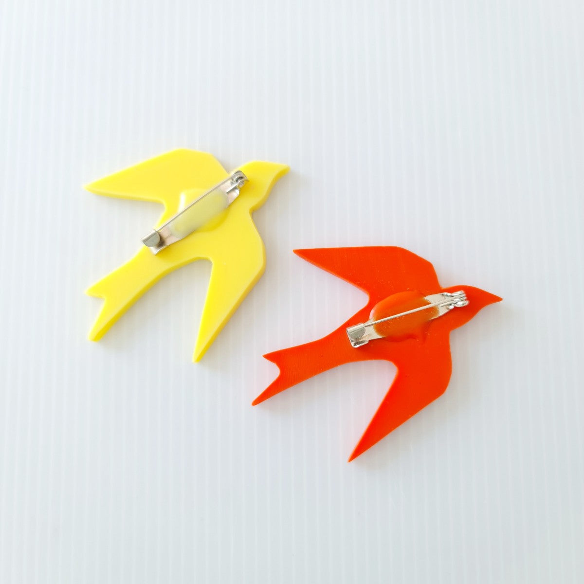 Bundle of 4- Swallow brooches (PIN)