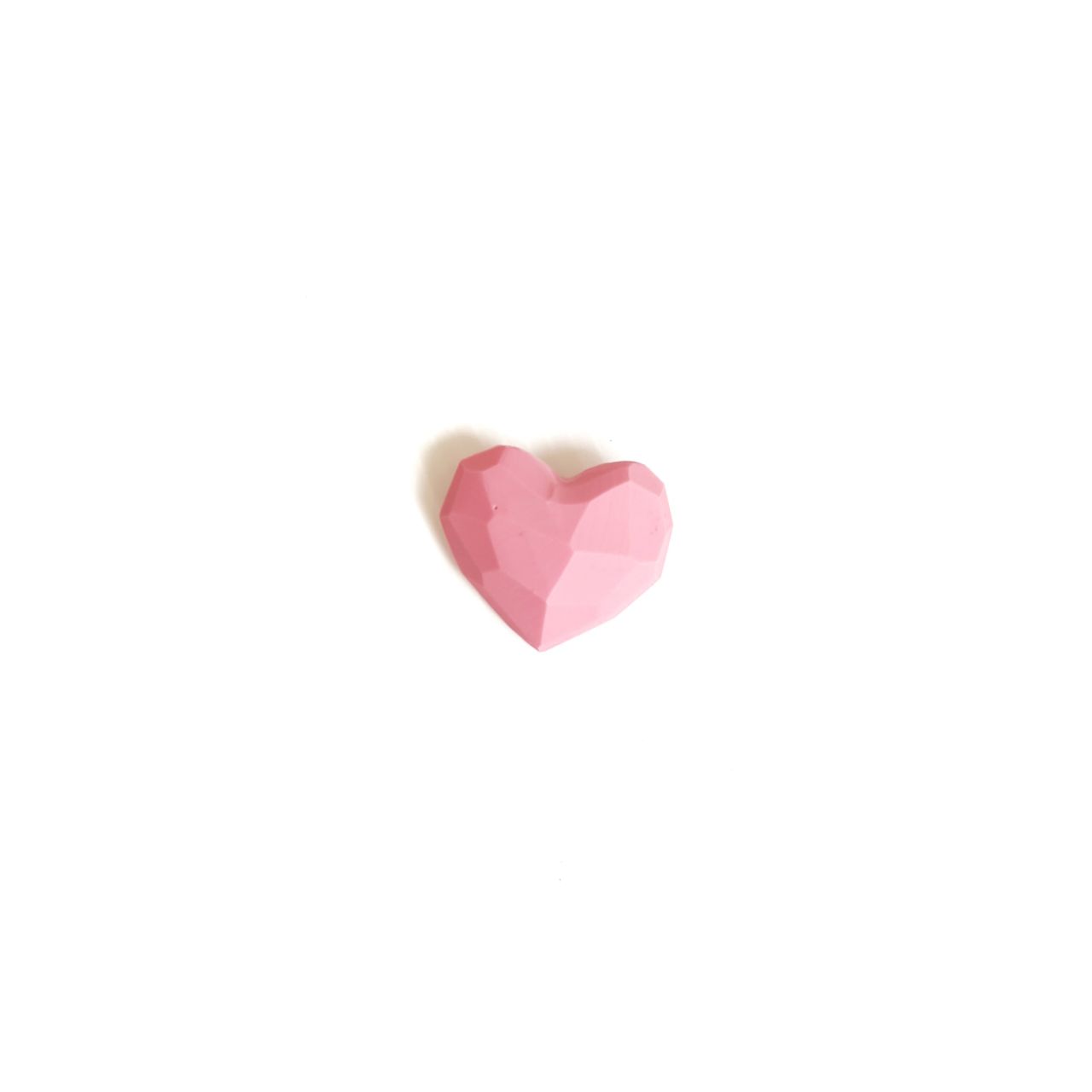 Heart Pink Brooch